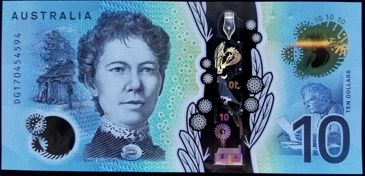 aud $10 bills