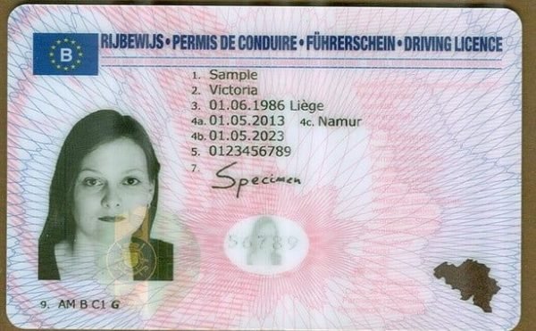 Buy Registered Or Fake Belgian Driving License